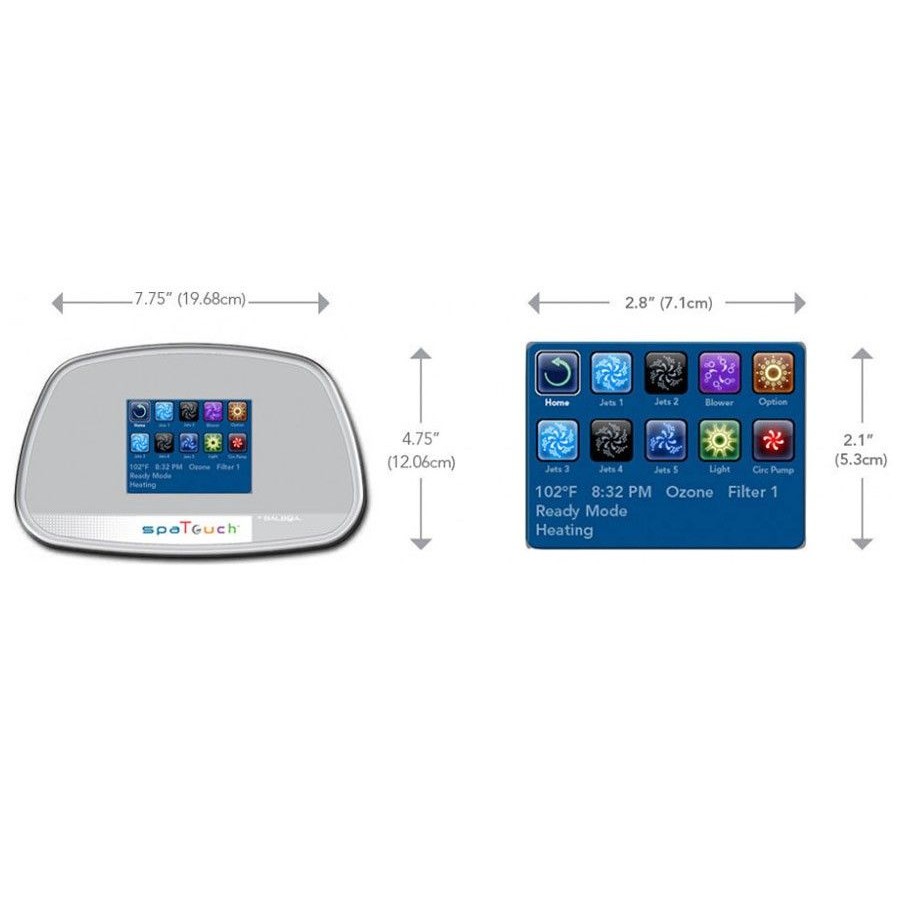 Clavier de commande BALBOA SPATOUCH 2