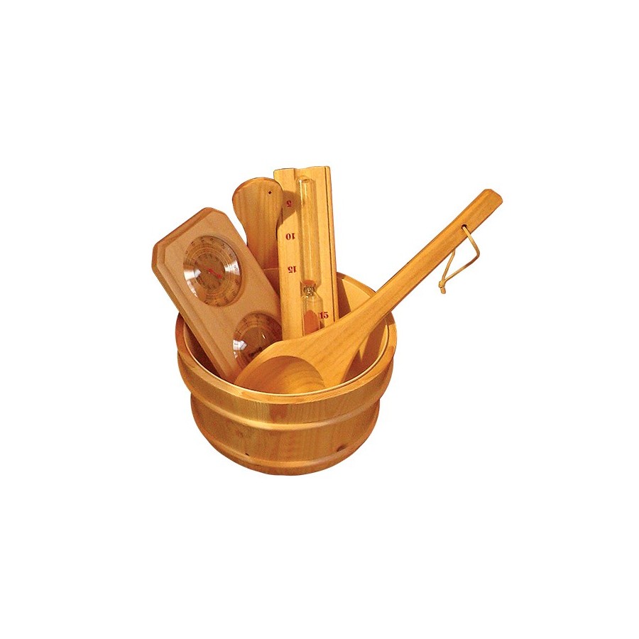 Sauna Gaïa Nova - Nova - Cèdre rouge - accessoires