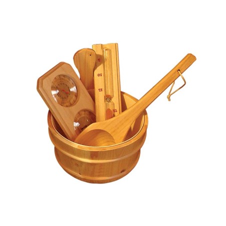 Sauna Gaïa Nova - Nova - Cèdre rouge - accessoires