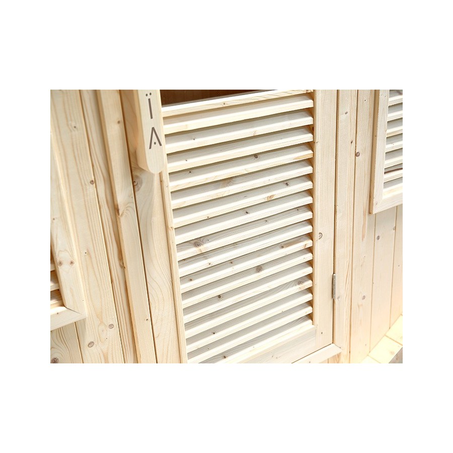 Sauna Gaïa - Bella - porte Sauna Gaïa - Bella - porte