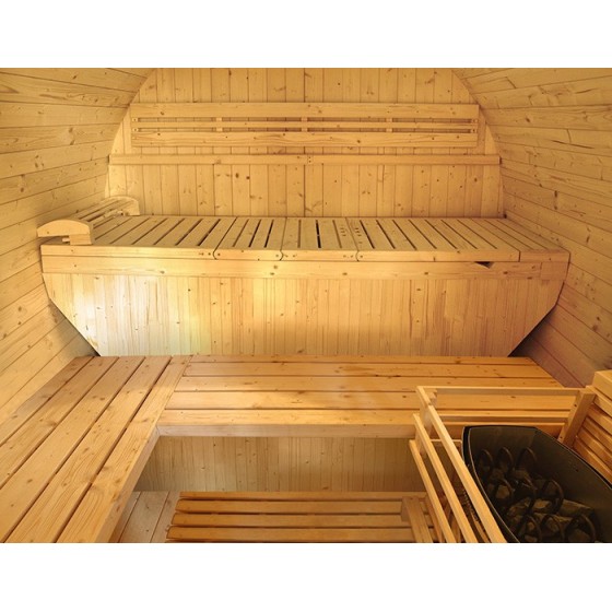 Sauna Gaïa - Luna - intérieur