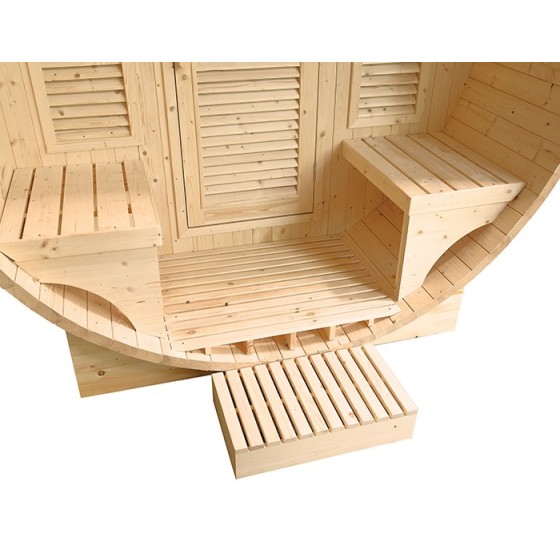 Sauna Gaïa - Luna - places assises