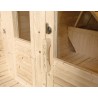 Sauna Gaïa - Luna - porte du sauna Sauna Gaïa - Luna - porte du sauna