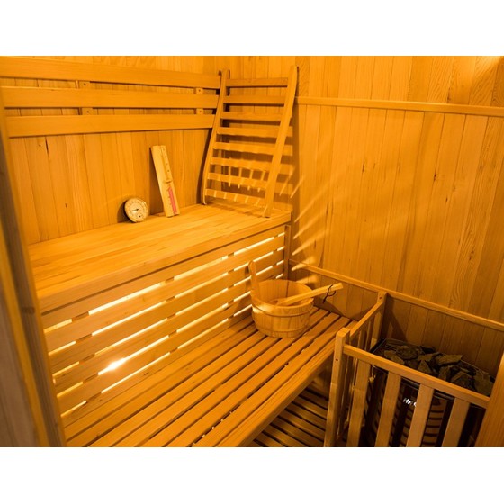 Sauna Vapeur Zen 4 places - intérieur sauna