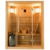 Sauna traditionnel Sense 3 places