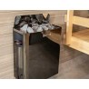 Poêle Harvia Wall Black 4,5kW - vue produit en entier Poêle Harvia Wall Black 4,5kW - vue produit en entier