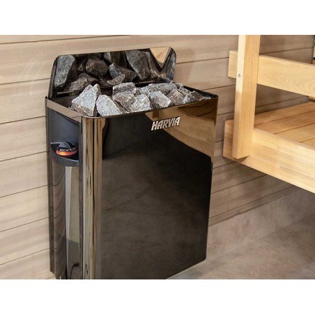 Poêle Harvia Wall Black 8kW - chauffage sauna