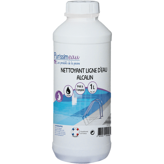 Nettoyant ligne d’eau alcalin PURISSIMEAU 1L | Entretien spa & jacuzzi