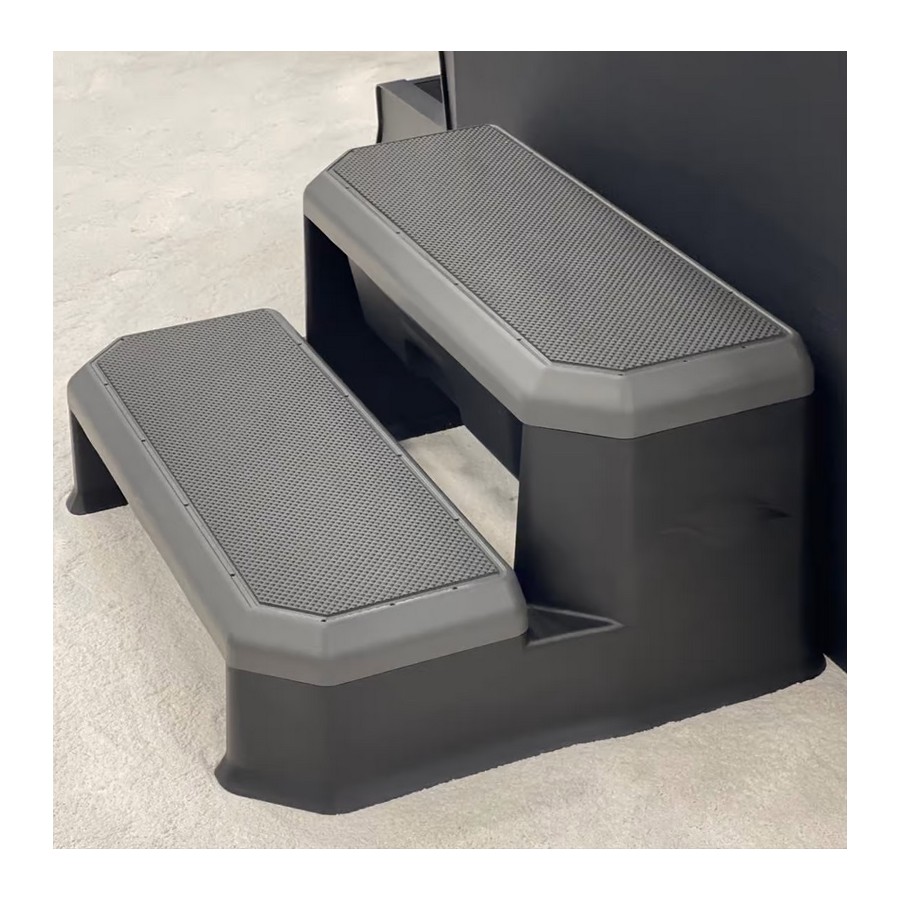 Escalier de Spa PREMIUM| Leisure Concepts | Evo Step GRIS
