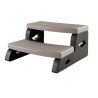 Escalier de Spa | Leisure Concepts | DuraStep II - Gris
