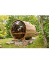 Barrel Sauna Panorama 1800 | Sauna Extérieur | Spa Promo