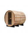 Barrel Sauna Panorama 1800 | Sauna Extérieur | Spa Promo