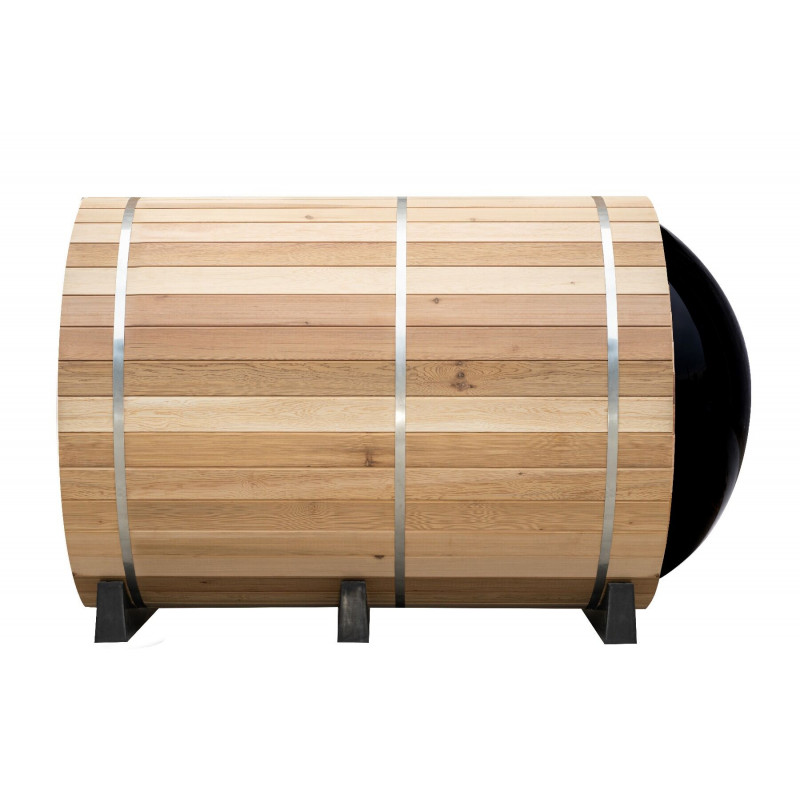 Barrel Sauna Panorama 1800 | Sauna Extérieur | Spa Promo