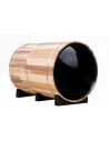 Barrel Sauna Panorama 1800 | Sauna Extérieur | Spa Promo