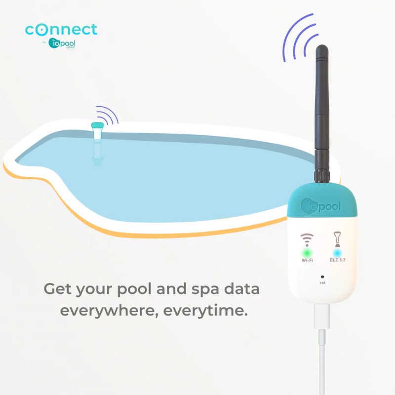 Iopool Sonde intelligente et connectée pour piscines - jacuzzis - spas Iopool Sonde intelligente et connectée pour piscines - jacuzzis - spas