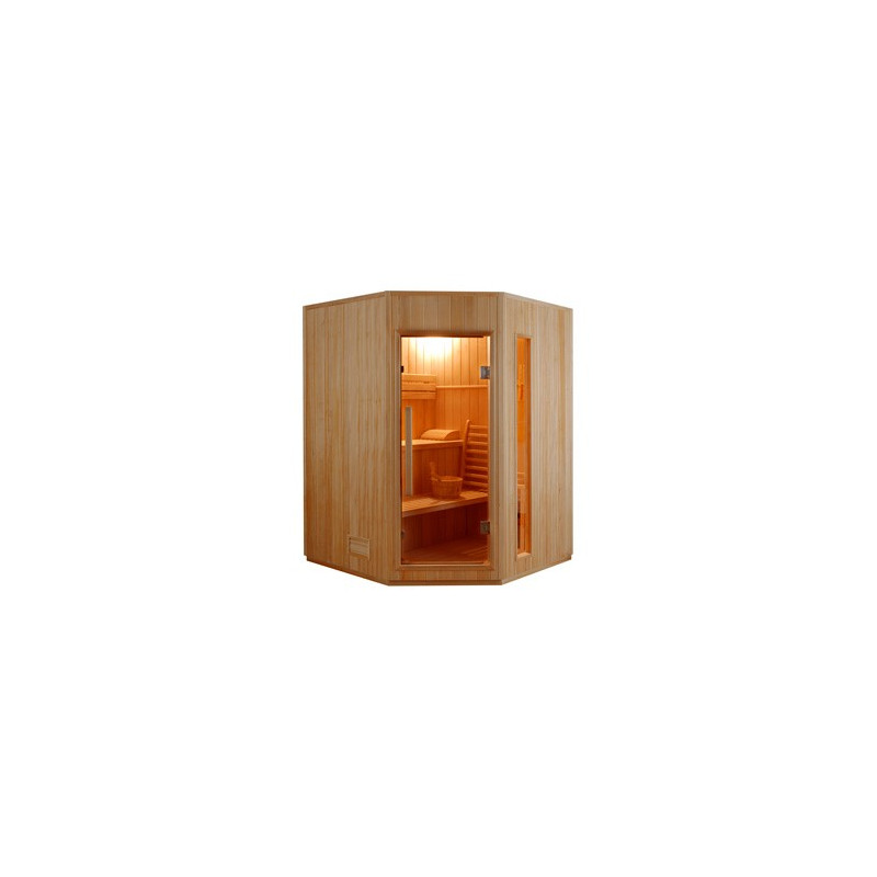 Sauna Vapeur angulaire Zen 3 places | Sauna Extérieur Sauna Vapeur angulaire Zen 3 places | Sauna Extérieur
