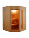 Sauna Vapeur angulaire Zen 3 places | Sauna Extérieur Sauna Vapeur angulaire Zen 3 places | Sauna Extérieur