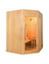 Sauna Vapeur angulaire Zen-3C 3 places