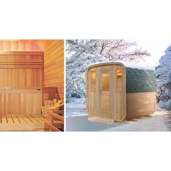 Sauna Gaïa Nova | Sauna Extérieur
