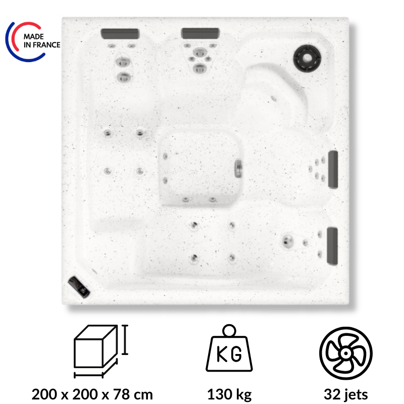 Spa 4 places + 1 place enfant - Hendaye Spa 4 places + 1 place enfant - Hendaye