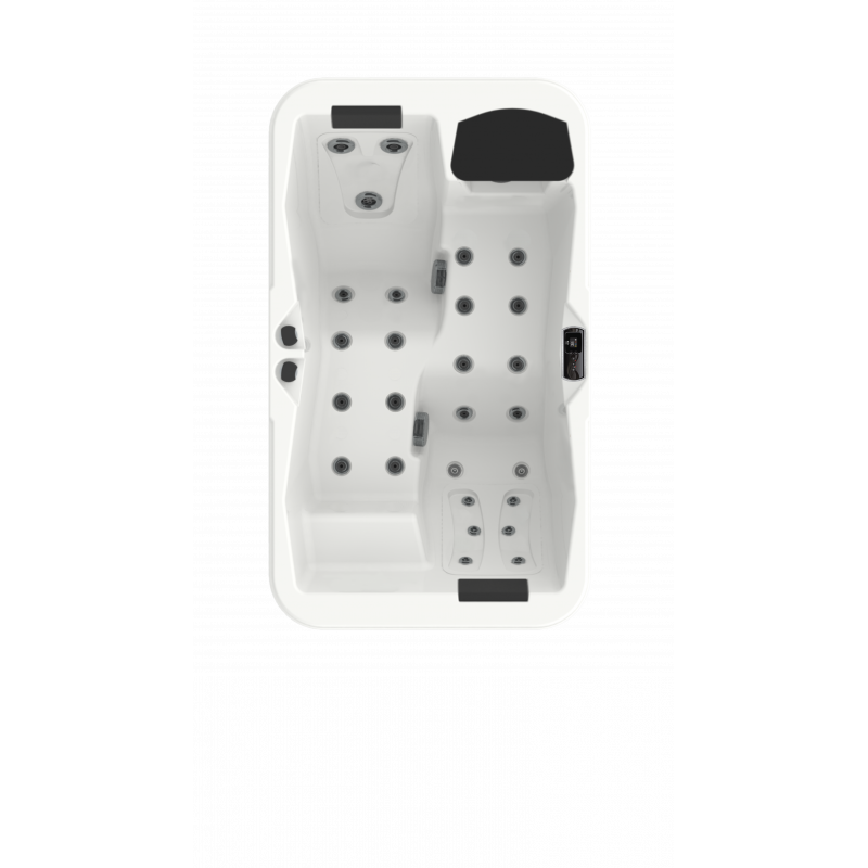 Acheter Spa 2 places intérieur ou extérieur, idéal petits espaces.