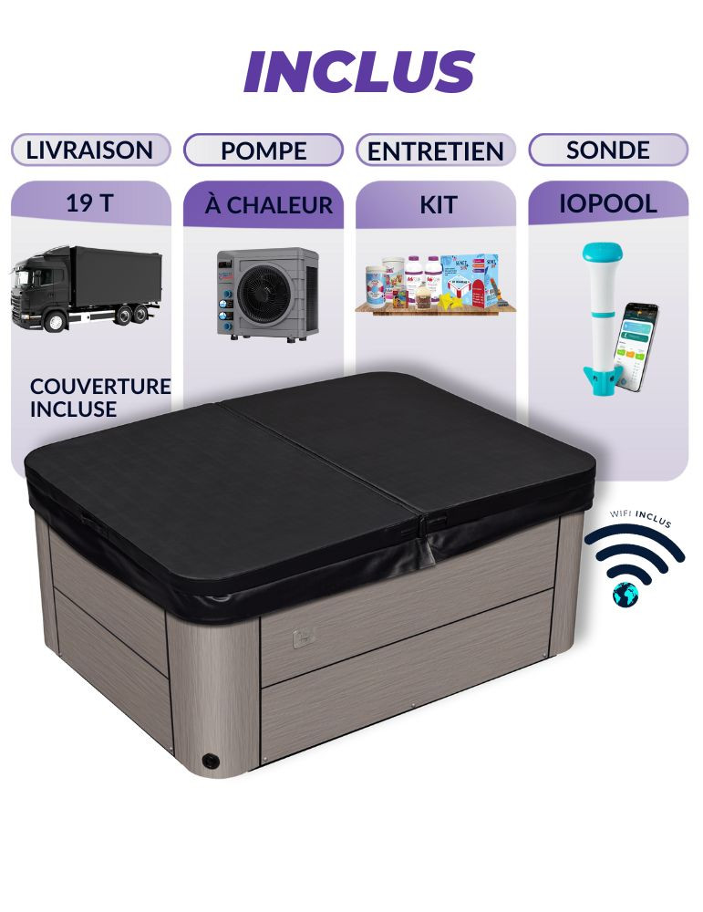 Spa Sofia Max 4 places | Spa Balnéo | Spa Promo