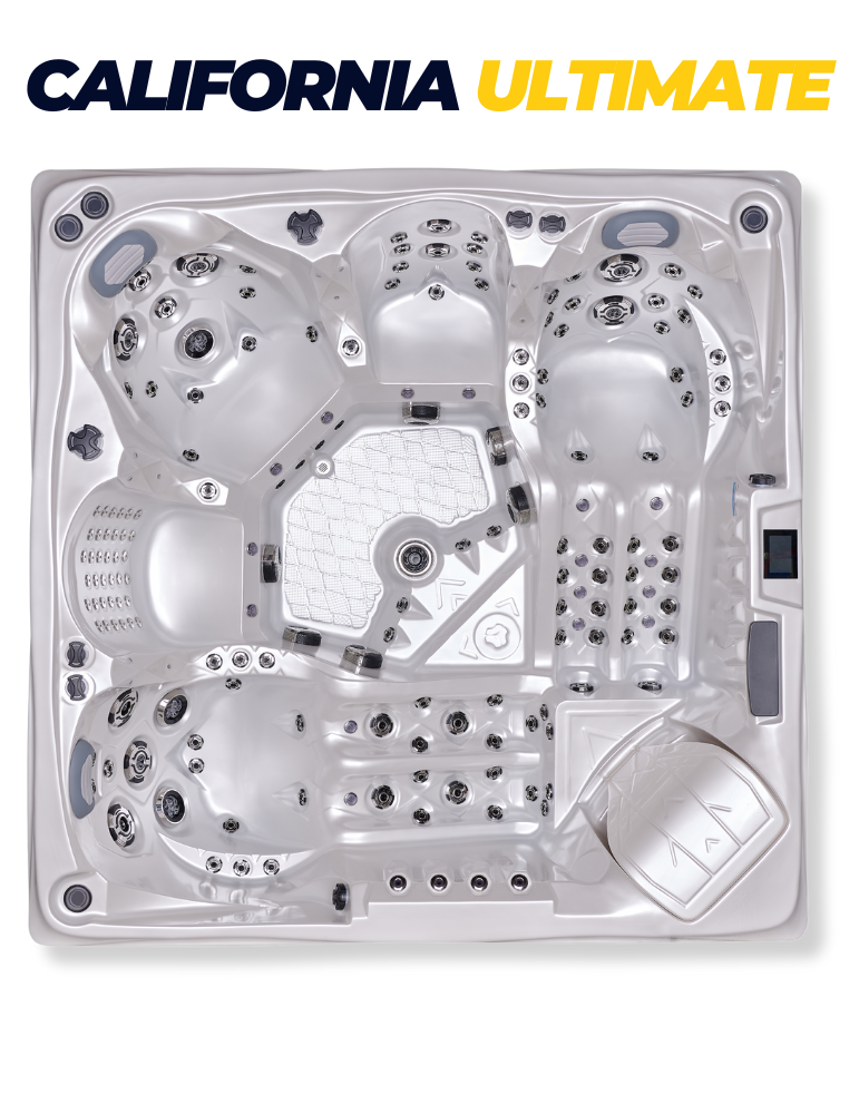 Spa 5 places California ULTIMATE  avec pompe à chaleur et panneaux solaire Spa 5 places California ULTIMATE  avec pompe à chaleur et panneaux solaire