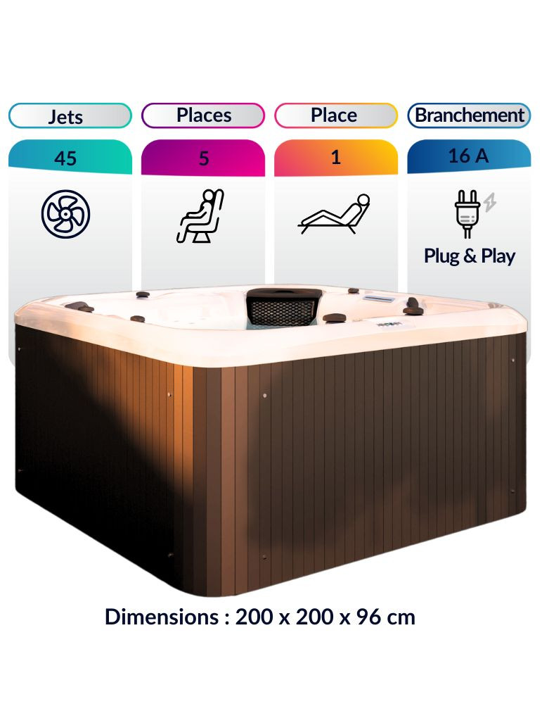 Spa 6 places ECO 6 RS - Spa à petit prix