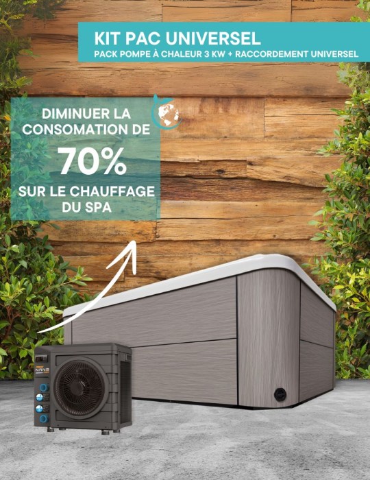 Kit pour spa économie d'énergie système universel