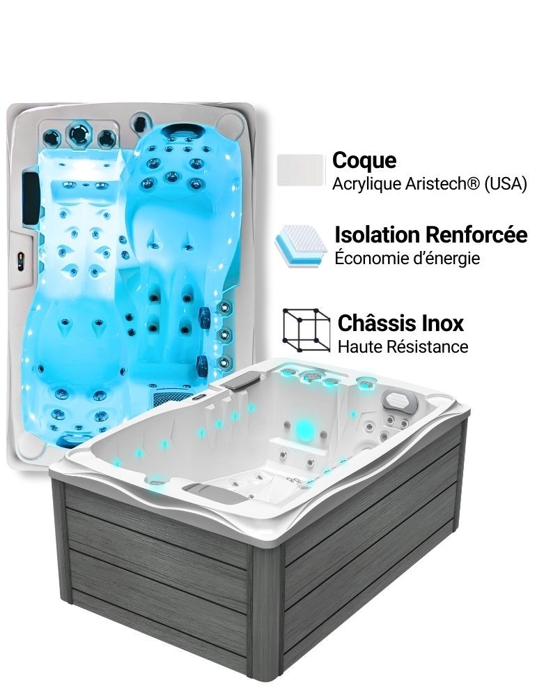 Spa 2 places Lodge 225 – Spa compact | Spa Promo