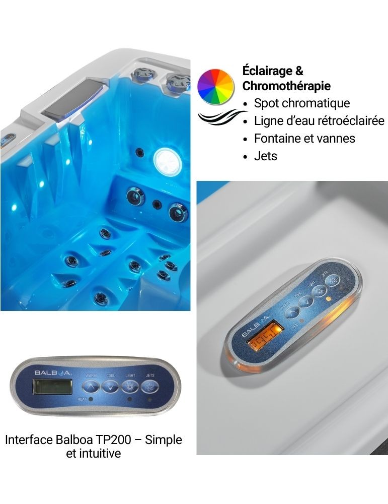 Spa 2 places Lodge 225 – Spa compact | Spa Promo