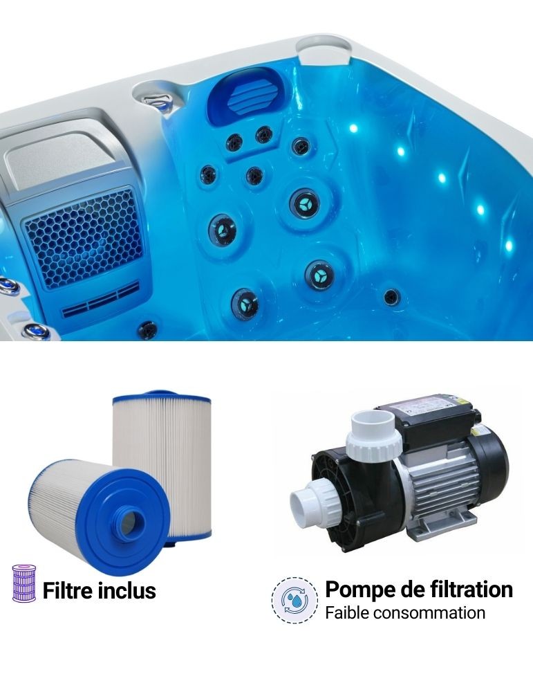 Spa 2 places Lodge 225 – Spa compact | Spa Promo