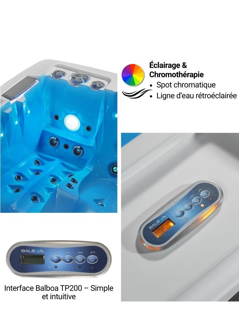 Spa 2 places - Lodge 225