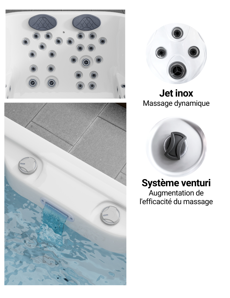 SPA 4 places - ECO 4 RS PLUS