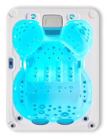 Spa type jacuzzi Sofia 4 places 102 jets - Spa Balnéo rigide | Spa Promo