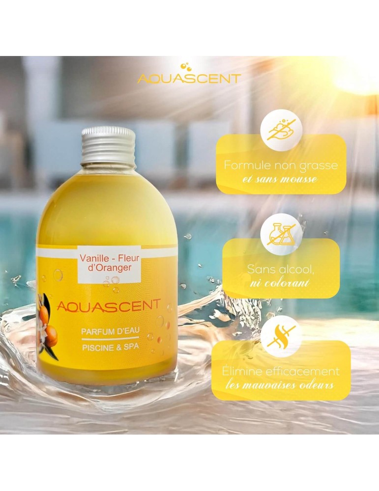 Parfum pour spa VANILLE - FLEUR D' ORANGER