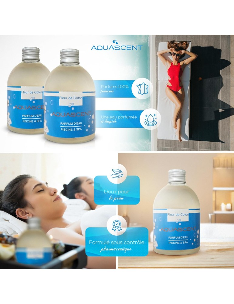 Parfum pour spa FLEUR DE COTON