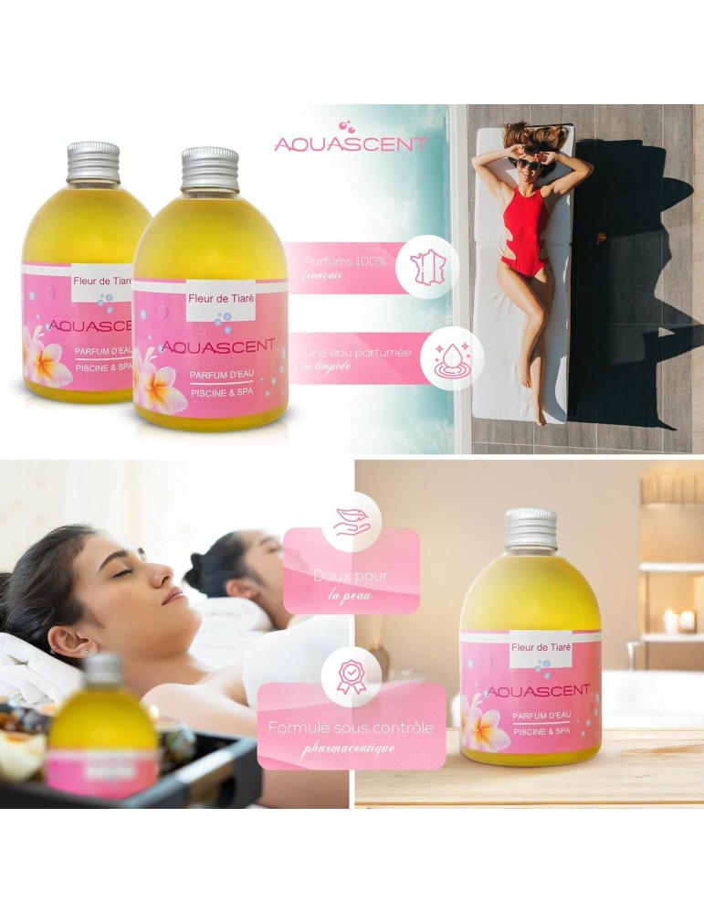 Parfum pour Spa Fleur de Tiaré