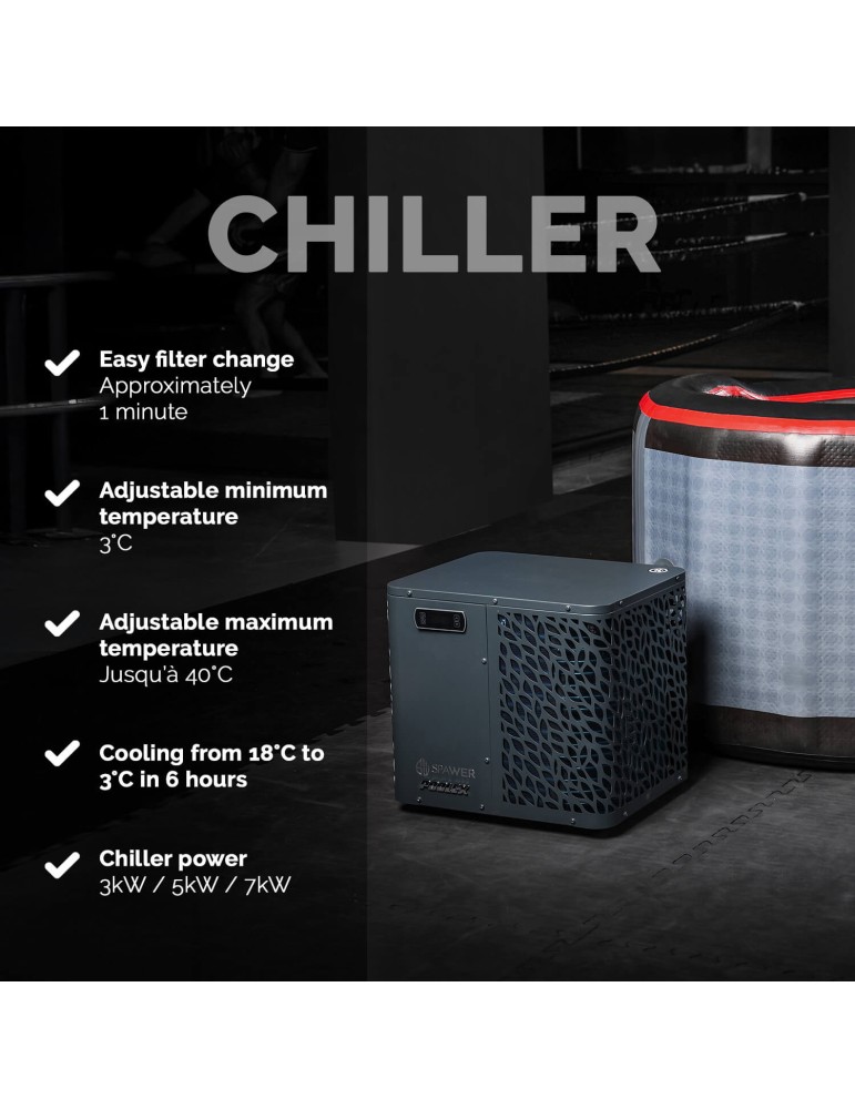 Spa Gonflable - UFC Bain froid Duo Kit Chiller