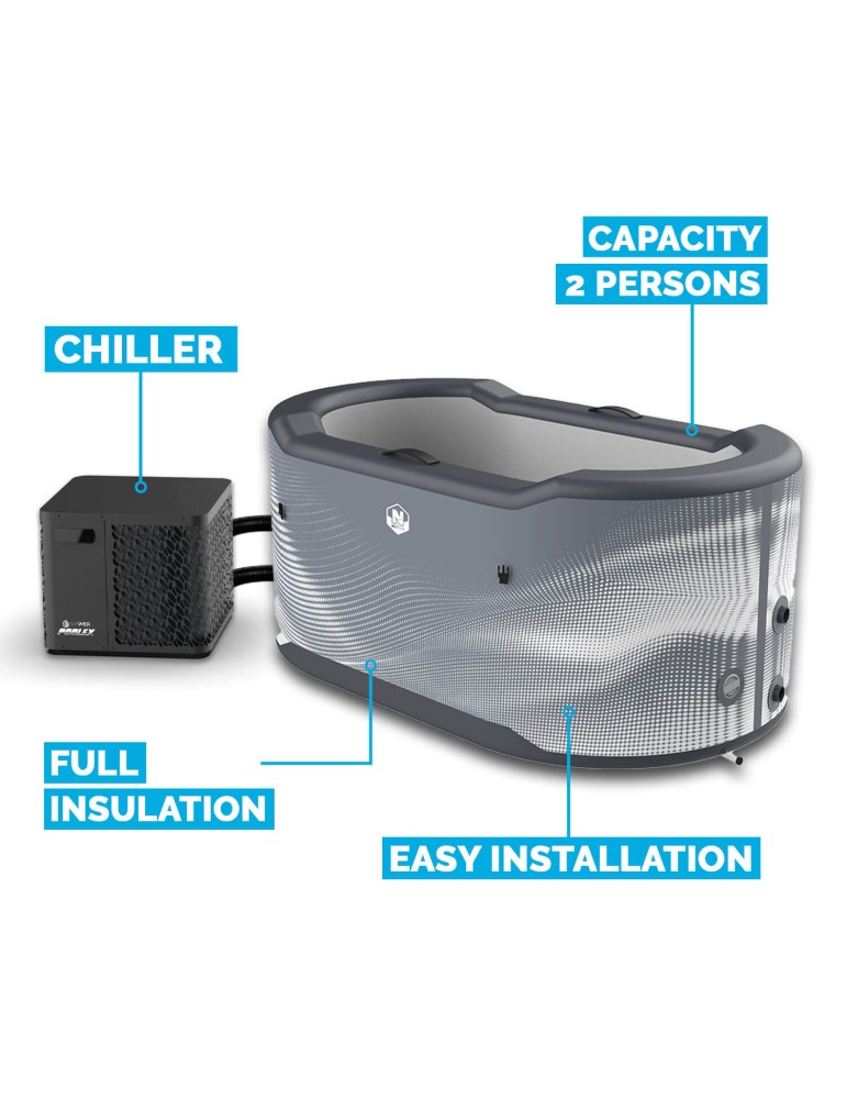 Spa Gonflable - JÄRVI Ice Bath Kit Chiller