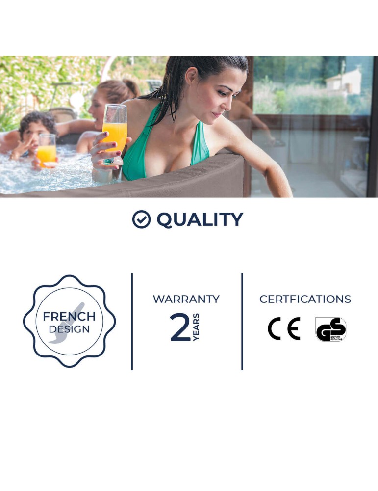 Spa Semi Rigide - Vita 6 places mobilier inclus