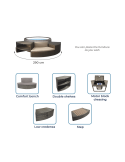 Spa Semi Rigide - Vita 6 places mobilier inclus