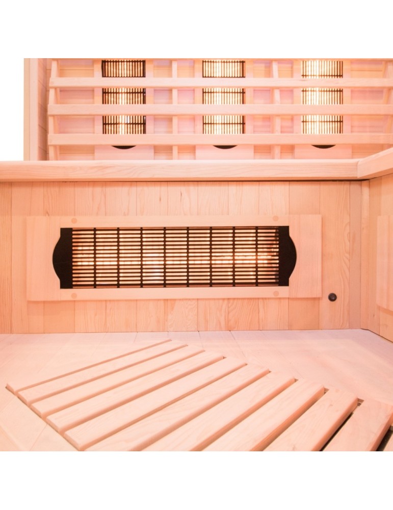Sauna Infrarouge - Apollon 3 places Angulaire