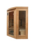Sauna Infrarouge - Apollon 3 places Angulaire