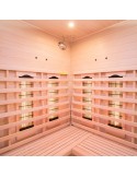 Sauna Infrarouge - Apollon 3 places Angulaire