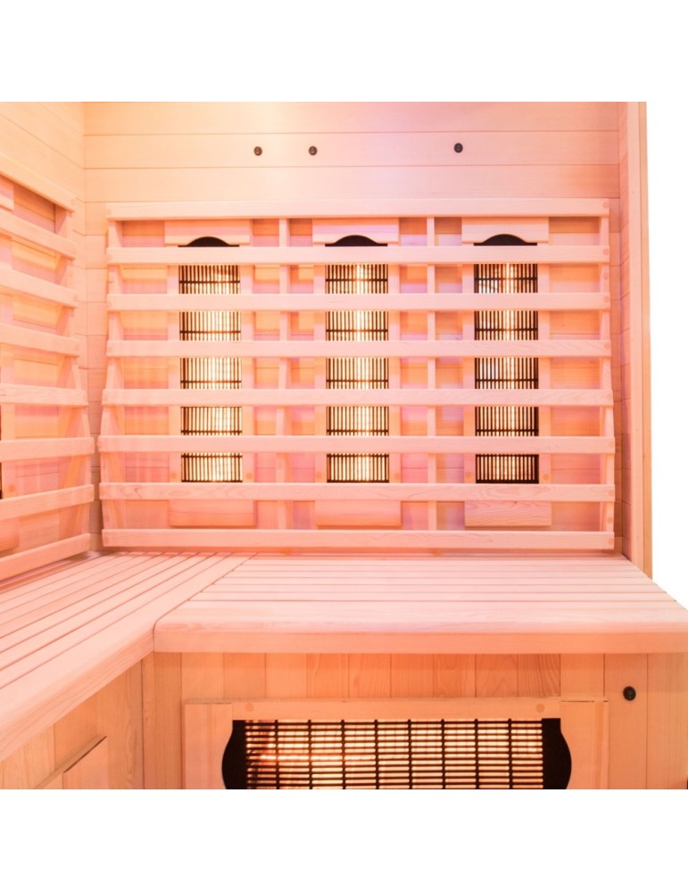Sauna Infrarouge - Apollon 3 places Angulaire