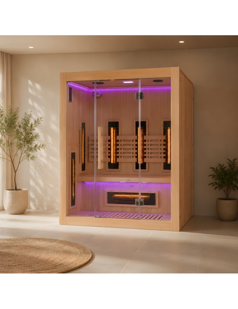 Sauna Infrarouge - SENSE 3 places