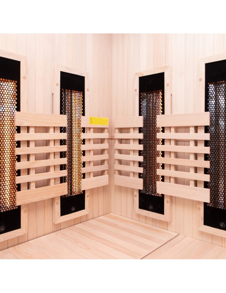 Sauna Infrarouge - SENSE 2 places Angulaire