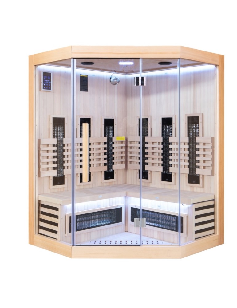 Sauna Infrarouge - SENSE 2 places Angulaire