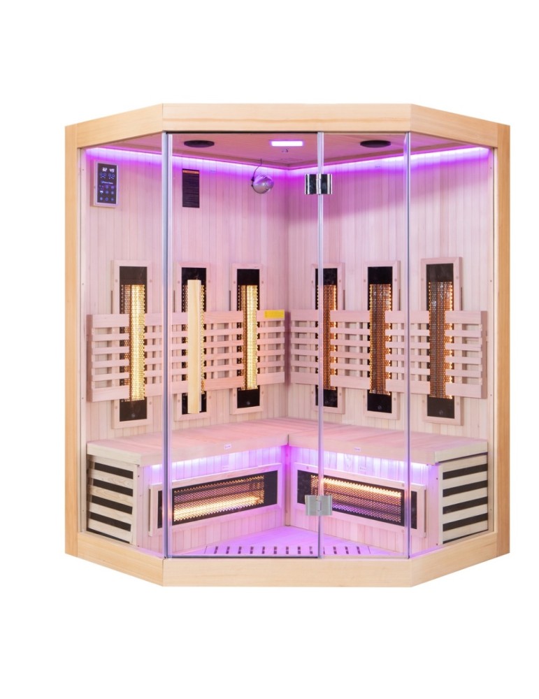 Sauna Infrarouge - SENSE 2 places Angulaire